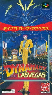 Carátula del juego Dynamaite The Las Vegas (SNES)