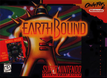 Carátula del juego Earthbound (Snes)