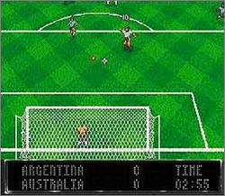 Pantallazo del juego online Elite Soccer (Snes)