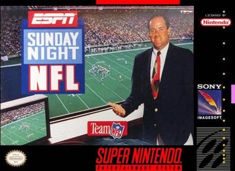 Carátula del juego ESPN Sunday Night NFL (Snes)