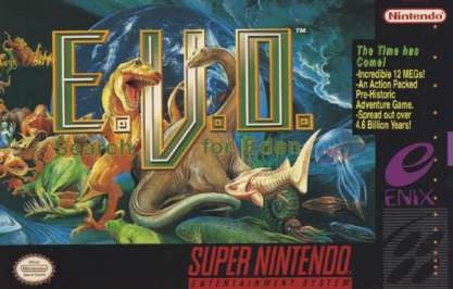 Carátula del juego EVO - The Search for Eden (Snes)