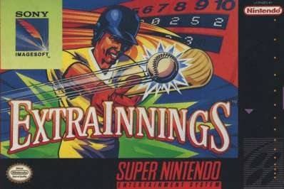 Carátula del juego Extra Innings (Snes)