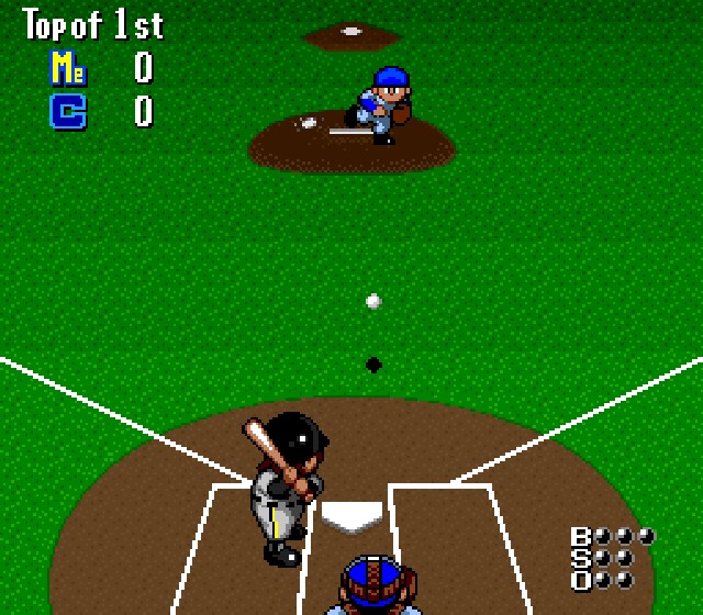 Pantallazo del juego online Extra Innings (Snes)