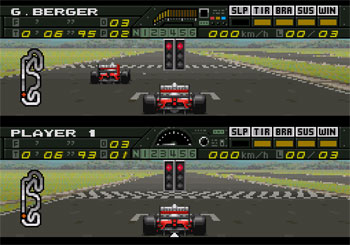 Pantallazo del juego online F1 Pole Position (Snes)