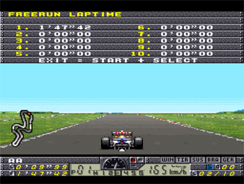 Pantallazo del juego online F1 Pole Position 2 (SNES)