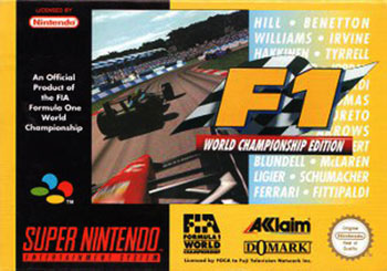 Juego online F1 World Championship Edition (SNES)