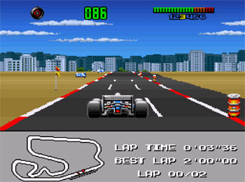 Pantallazo del juego online F1 World Championship Edition (SNES)