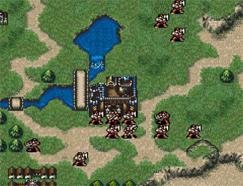 Pantallazo del juego online Fire Emblem Seisen no Keifu (SNES)