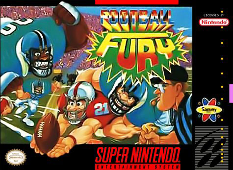 Carátula del juego Football Fury (Snes)