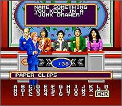 Pantallazo del juego online Family Feud (Snes)