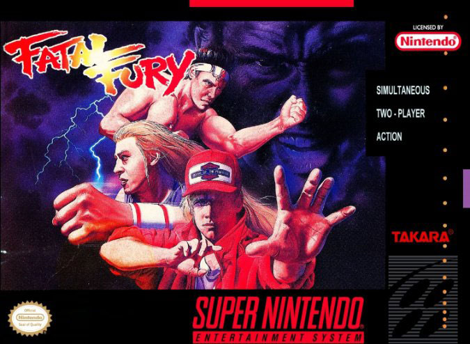 Carátula del juego Fatal Fury (Snes)