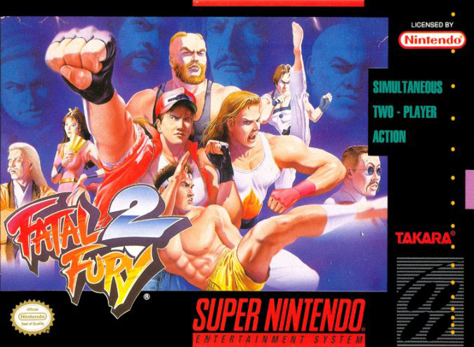 Carátula del juego Fatal Fury 2 (Snes)