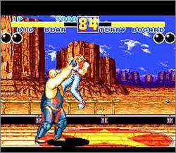 Pantallazo del juego online Fatal Fury 2 (Snes)