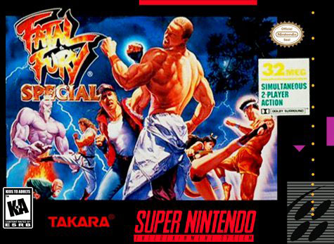 Carátula del juego Fatal Fury Special (Snes)