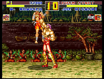 Pantallazo del juego online Fatal Fury Special (Snes)