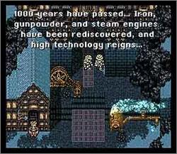 Pantallazo del juego online Final Fantasy III (Snes)