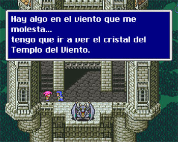 Pantallazo del juego online Final Fantasy V (SNES)