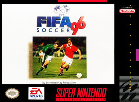 Carátula del juego FIFA Soccer 96 (Snes)