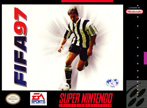 Carátula del juego FIFA Soccer 97 (Snes)