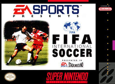 Carátula del juego FIFA International Soccer (Snes)