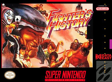Carátula del juego Fighter's History (Snes)