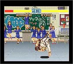 Pantallazo del juego online Fighter's History (Snes)