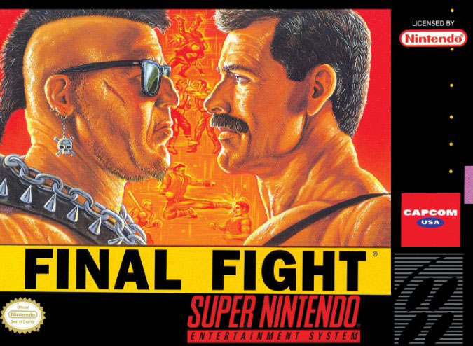 Carátula del juego Final Fight (Snes)