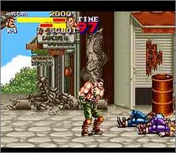 Pantallazo del juego online Final Fight 2 (Snes)