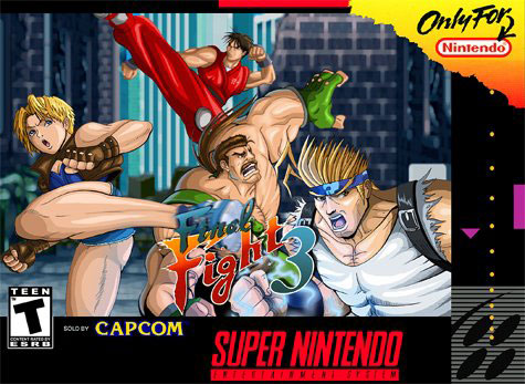 Carátula del juego Final Fight 3 (Snes)