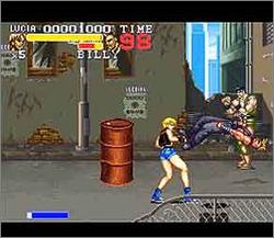 Pantallazo del juego online Final Fight 3 (Snes)