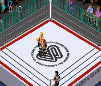 Pantallazo del juego online Fire Pro Joshi All-Star Dream Slam (SNES)