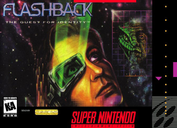 Carátula del juego Flashback - The Quest for Identity (Snes)