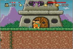 Pantallazo del juego online The Flintstones - Treasure of the Sierra Madrock (Snes)