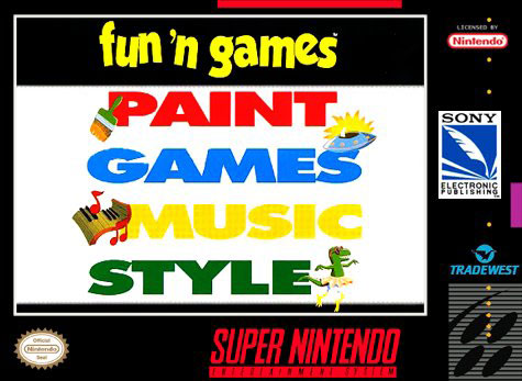 Carátula del juego Fun 'N Games (Snes)