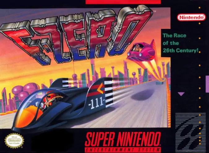 Portada de la descarga de F-Zero