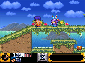 Pantallazo del juego online Ganbare Goemon 2 (SNES)