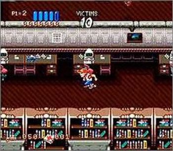 Pantallazo del juego online Ghoul Patrol (Snes)