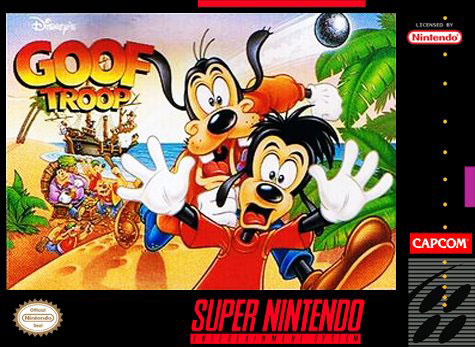 Carátula del juego Disney's Goof Troop (Snes)