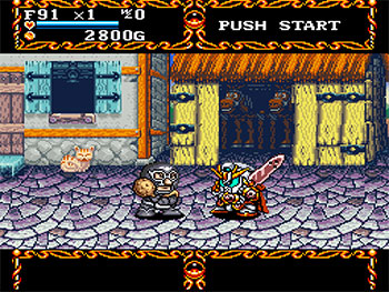 Pantallazo del juego online The Great Battle III (SNES)