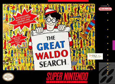 Carátula del juego The Great Waldo Search (Snes)