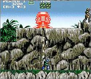 Pantallazo del juego online GunForce (Snes)