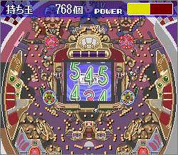 Pantallazo del juego online Heiwa Parlor! Mini 8 Pachinko Jikki Simulation (SNES)