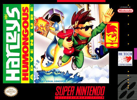 Carátula del juego Harley's Humongous Adventure (Snes)