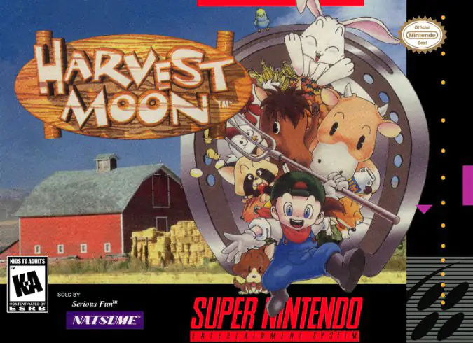 Portada de la descarga de Harvest Moon