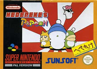 Juego online Hebereke's Popoon (SNES)