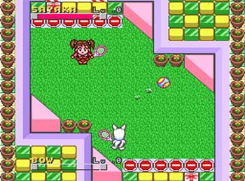 Pantallazo del juego online Heisei Inu Monogatari Bow Pop'n Smash (SNES)