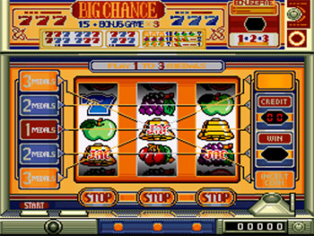 Pantallazo del juego online Hisyou 777 Fighter 2 Pachi-Slot Eiyu Maruhi Jyoho (SNES)