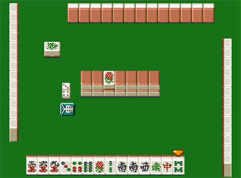 Pantallazo del juego online Honkaku Mahjong Tetsu Man II (SNES)