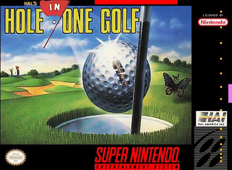 Carátula del juego HAL's Hole in One Golf (Snes)