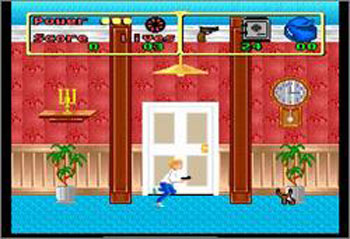 Pantallazo del juego online Home Alone (Snes)